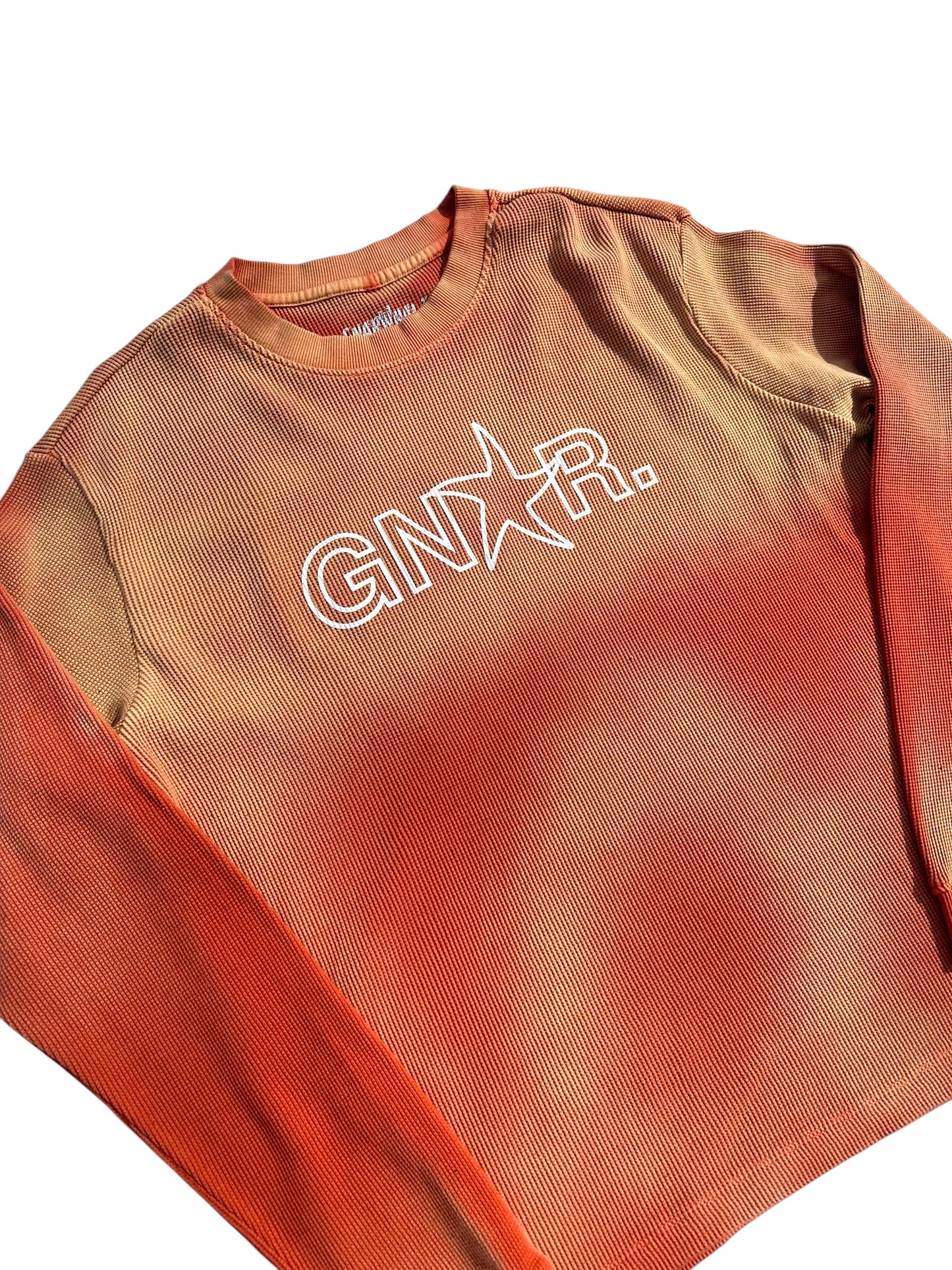 Orange Thermal Long Sleeve