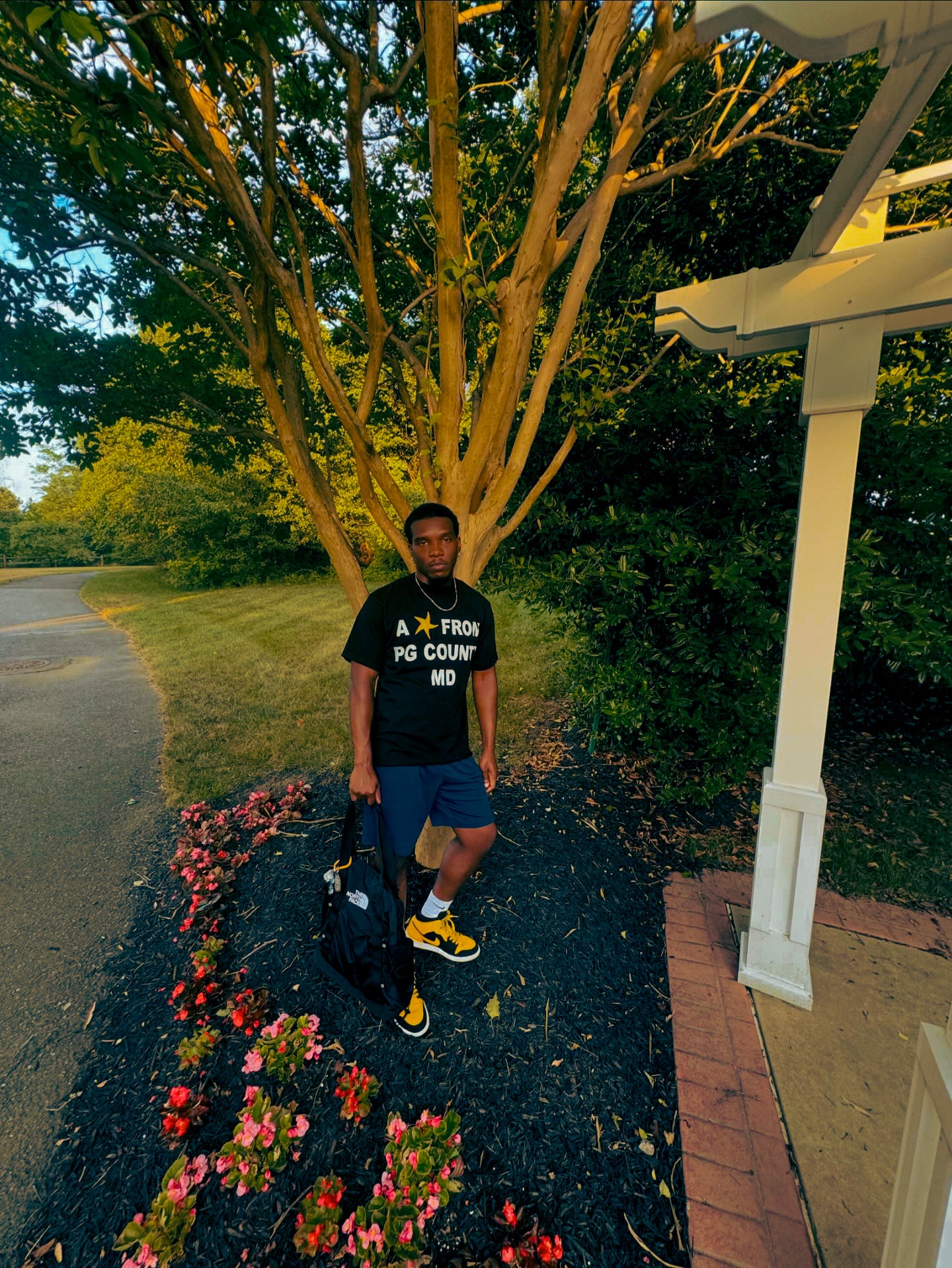 Black A Star From PG County, MD Tee