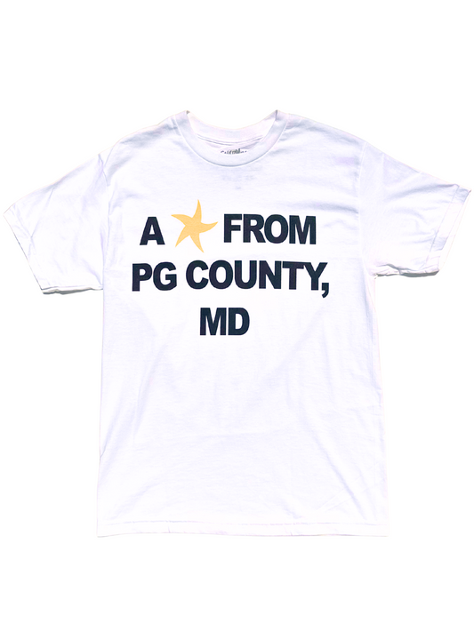 White Star From PG County, MD Tee
