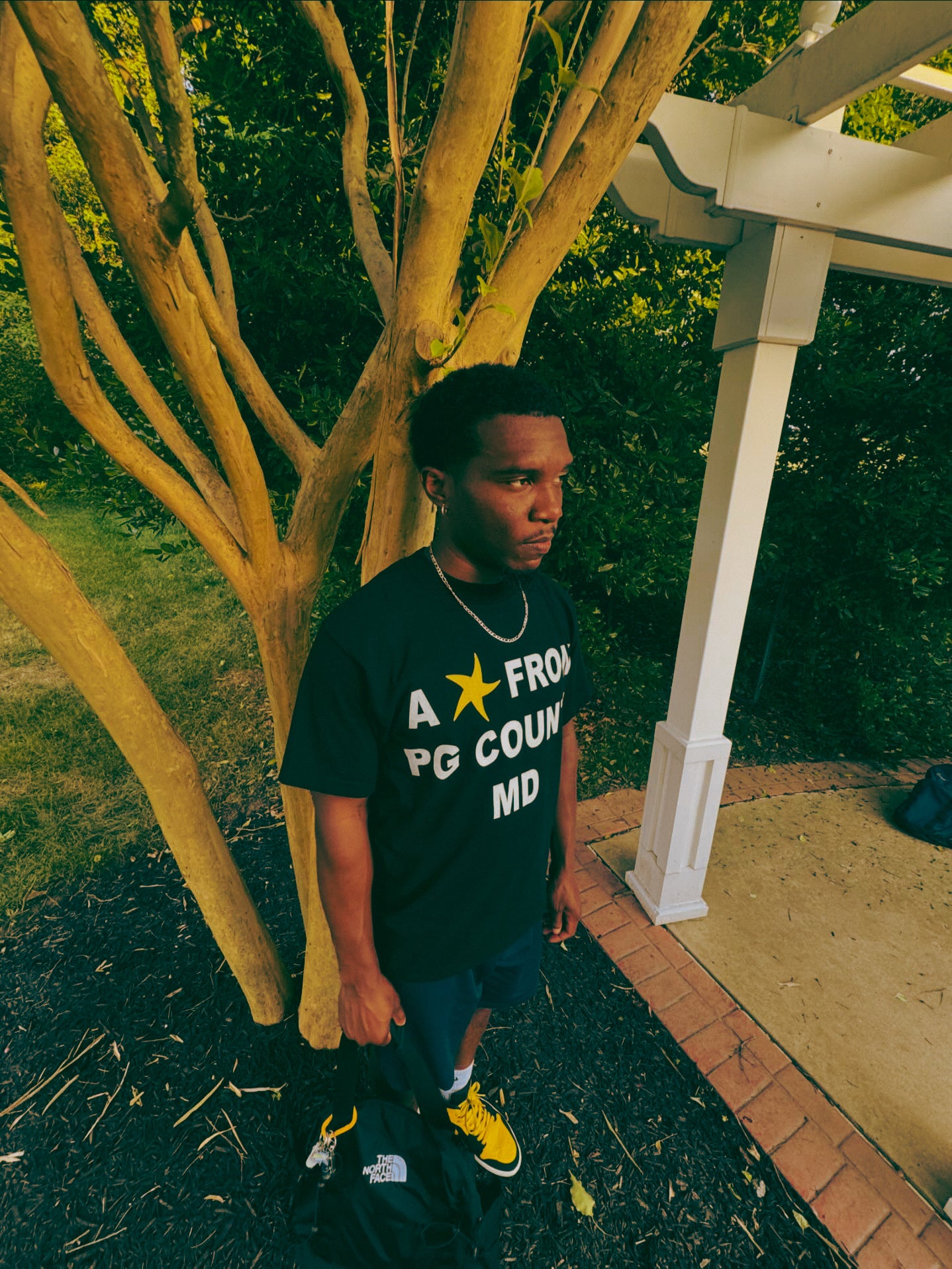 Black A Star From PG County, MD Tee