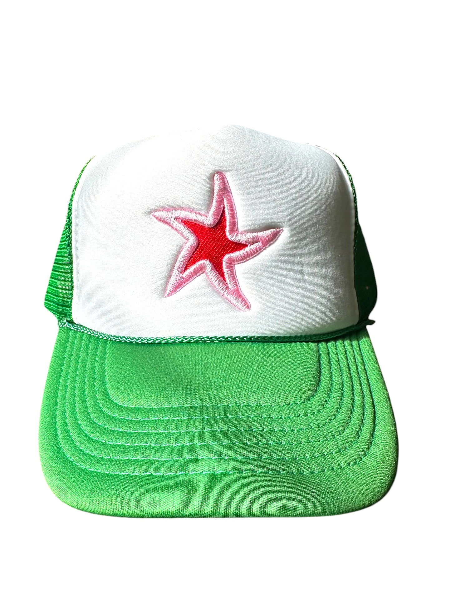 Embroidered Star Trucker Hat